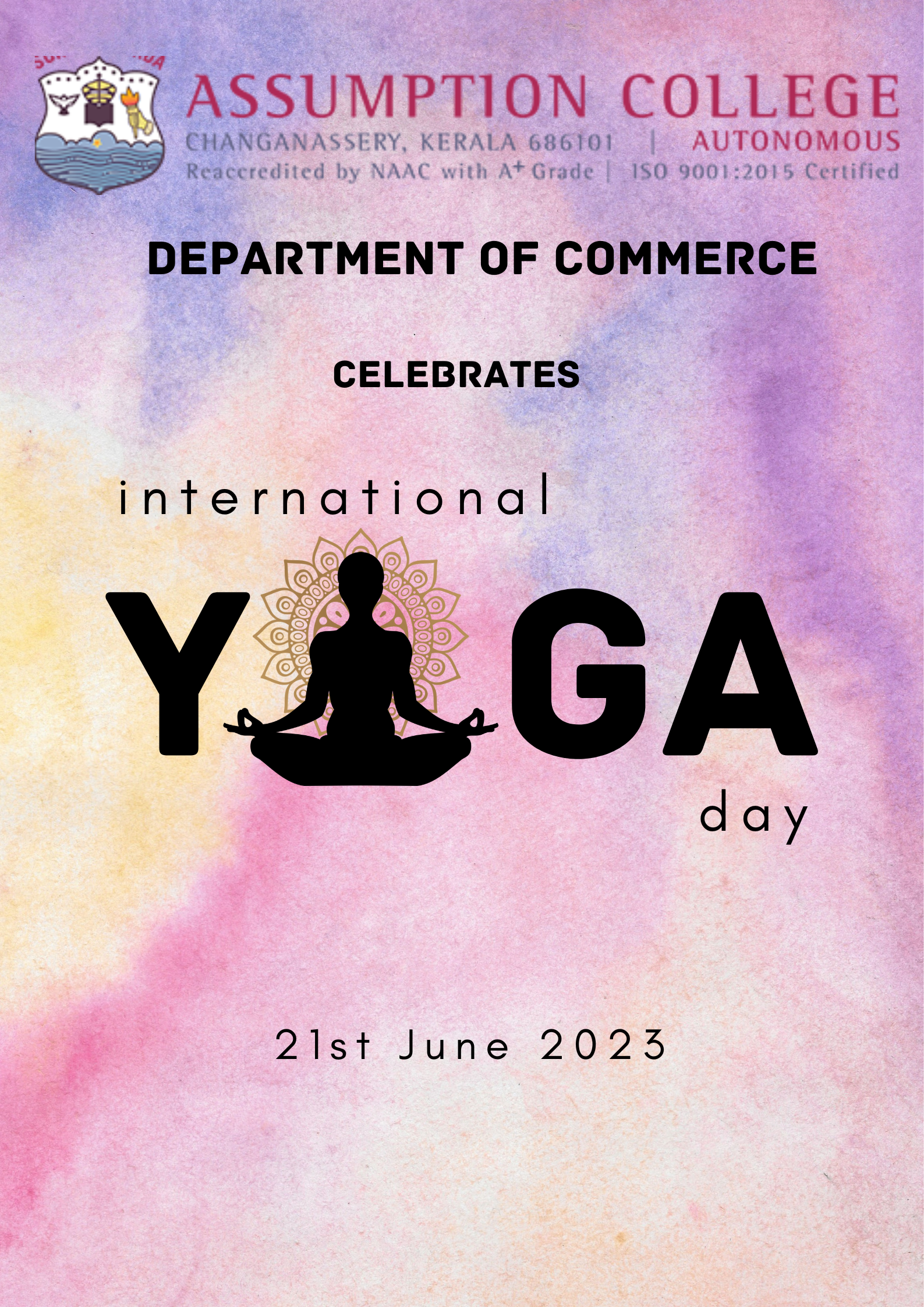 International Yoga day celebration